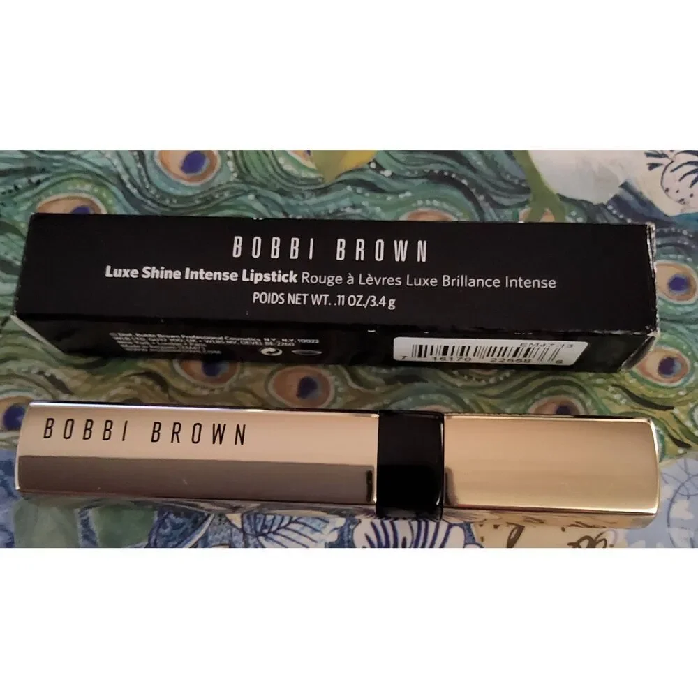 BNIB~BOBBI BROWN Luxe Shine Lipstick in Desert Sun~Full Size .11oz./1.4g